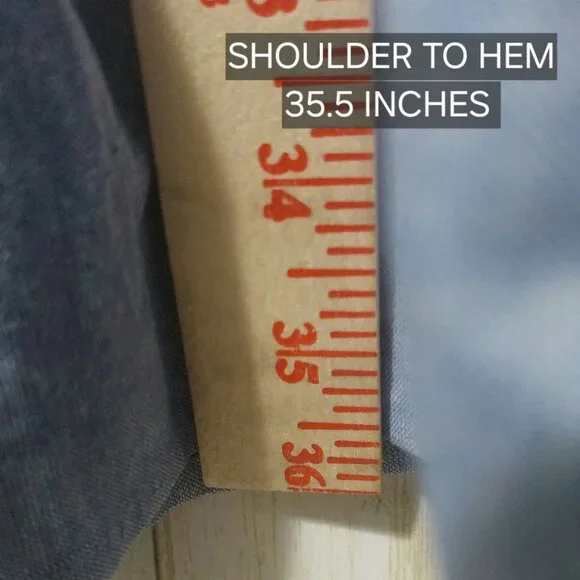 NWT Voy Womens Blue & White Two-Tone Dress W/ Knit Textured Top & Puff Sleeves~S - Picture 6 of 8